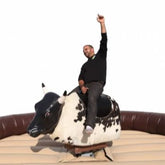 NG-SG048 Outdoor adults electric games mechanical bull commercial riding machine controls inflatable mechanical rodeo bull